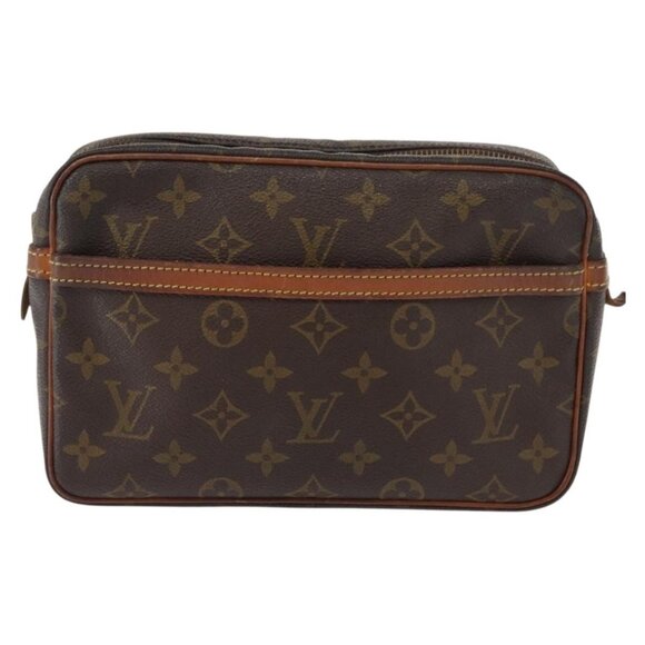LOUIS VUITTON Monogram Compiegne 23 Clutch Bag M51847 LV Auth fm4921 - Picture 2 of 16